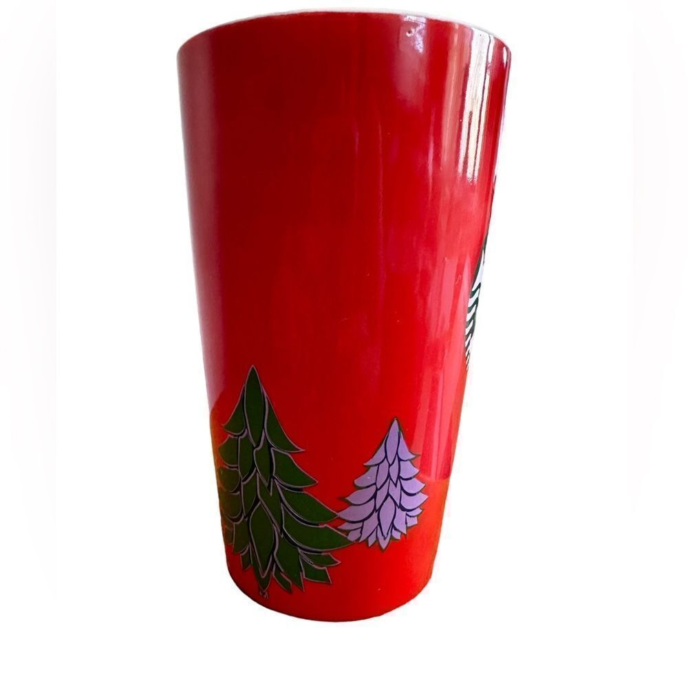 Starbucks 16 oz Red Christmas Mug      - Picture 2 of 5